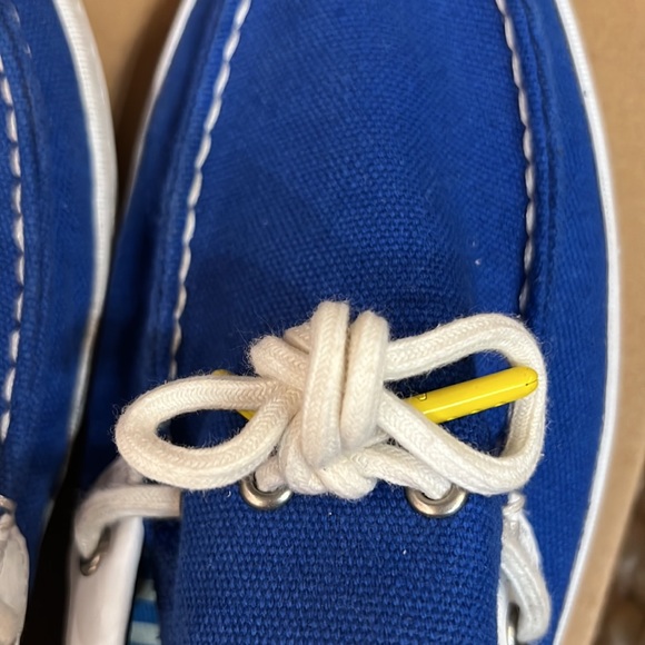 Cole Haan men canvas boat shoes 8M - Picture 9 of 12